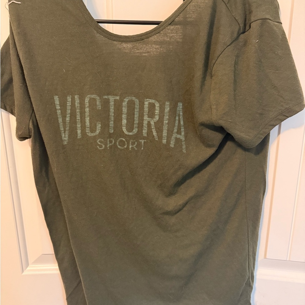 Victoria's Secret Olive Green Short Sleeve Tee